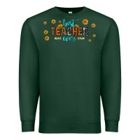 Sports Green best teacher ever 16oz libbey glass Premium Sweatshirt - HRA Design Shop