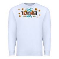 White best teacher ever 16oz libbey glass Premium Sweatshirt - HRA Design Shop