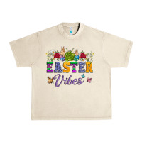 Sandshell easter vibes and butterfly with bunny and flowers Urban Heavy Tee - Artiststas