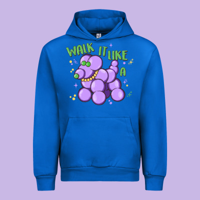 Walk It Like A Urban Hoodie Designed By Maliassmallbusiness