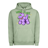 Pigment Oil Green walk it like a Urban Hoodie - MaliasSmallBusiness