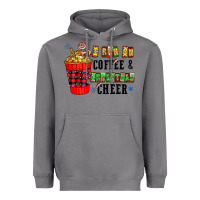 Storm I Run On Coffee & Christmas Cheer Heavyweight Hoodie - CowhideDigitalArt