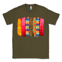 Army Green mexican leopard brushstroke Classic Tee - Zillion Design Studio