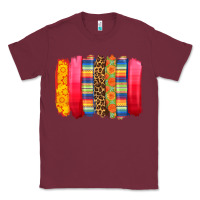 Burgundy mexican leopard brushstroke Classic Tee - Zillion Design Studio