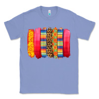 Colony Blue mexican leopard brushstroke Classic Tee - Zillion Design Studio