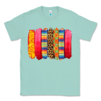 Seafoam mexican leopard brushstroke Classic Tee - Zillion Design Studio