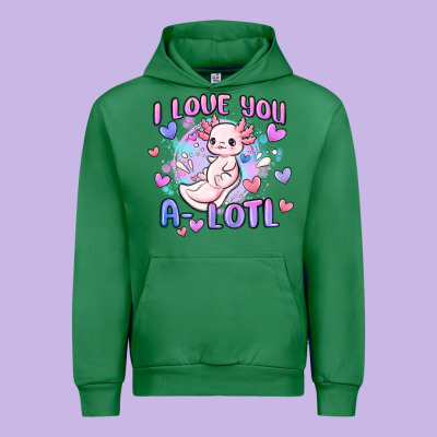 Love You A Lotl Urban Hoodie Designed By Maliassmallbusiness