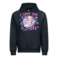 Navy love you a lotl Urban Hoodie - MaliasSmallBusiness