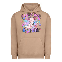 Pigment Burro love you a lotl Urban Hoodie - MaliasSmallBusiness