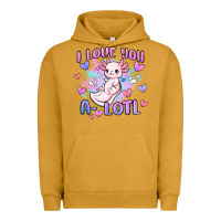 Pigment Peanut Butter love you a lotl Urban Hoodie - MaliasSmallBusiness