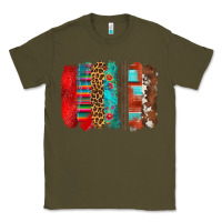 Army Green mexican brushstroke Classic Tee - Zillion Design Studio