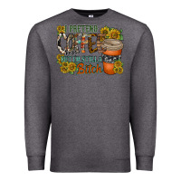 Charcoal Heather coffee Premium Sweatshirt - RacoonDesign