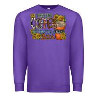 Purple coffee Premium Sweatshirt - RacoonDesign