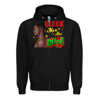 Black black men are dope black man Zipper Hoodie - texasbilliewilder