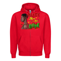 Red black men are dope black man Zipper Hoodie - texasbilliewilder