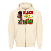 Sandshell black men are dope black man Zipper Hoodie - texasbilliewilder