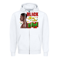 White black men are dope black man Zipper Hoodie - texasbilliewilder