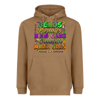 Toasted Coconut beads parades king cake crawfish mardi gras Heavyweight Hoodie - FaDigitalArtStudio