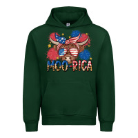 Forest Green moo rica Urban Hoodie - MaliasSmallBusiness