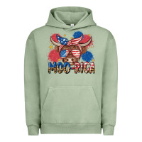 Pigment Oil Green moo rica Urban Hoodie - MaliasSmallBusiness