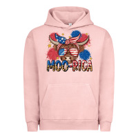 Pigment Salmon moo rica Urban Hoodie - MaliasSmallBusiness
