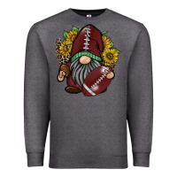 Charcoal Heather football gnome Premium Sweatshirt - RacoonDesign