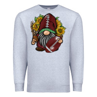Heather Grey football gnome Premium Sweatshirt - RacoonDesign