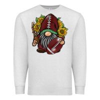 Oatmeal Heather football gnome Premium Sweatshirt - RacoonDesign