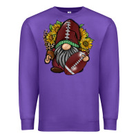 Purple football gnome Premium Sweatshirt - RacoonDesign