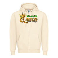 Sandshell black queen Zipper Hoodie - texasbilliewilder