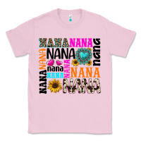 Bubblegum Pink nana gemstone sunflower Classic Tee - texasbilliewilder
