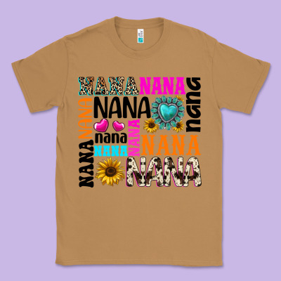 Classic Tee nana gemstone sunflower