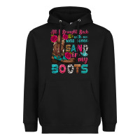 Black all i brought back with me was some sand in my boots Heavyweight Hoodie - HRA Design Shop