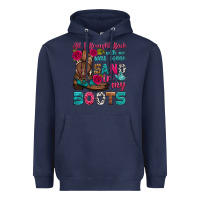Navy all i brought back with me was some sand in my boots Heavyweight Hoodie - HRA Design Shop