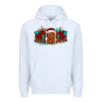 White christmas mom highland cow Premium Hoodie - BarkalooDesign