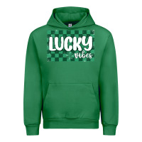 Emerald lucky vibes Urban Hoodie - MaliasSmallBusiness