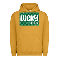 Pigment Peanut Butter lucky vibes Urban Hoodie - MaliasSmallBusiness