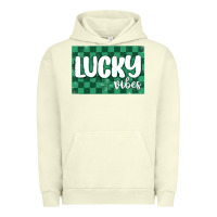 Pigment Pistachio lucky vibes Urban Hoodie - MaliasSmallBusiness