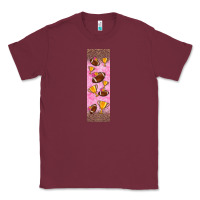 Burgundy american football with lightning bolt  pen wrap Classic Tee - BundleAndBundleShop