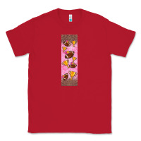 Red american football with lightning bolt  pen wrap Classic Tee - BundleAndBundleShop
