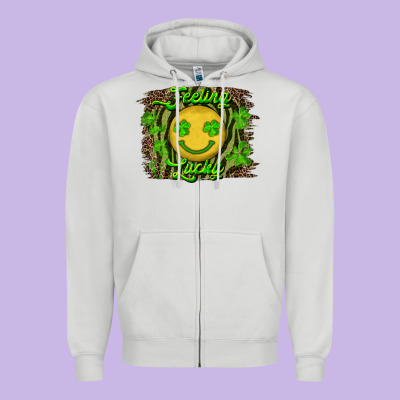 Zipper Hoodie Feeling Lucky