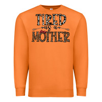Carrot tired as a mother Premium Sweatshirt - CowhideDigitalArt
