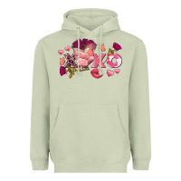 Matcha chicken valentine's day xoxo Heavyweight Hoodie - FaDigitalArtStudio