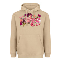 Mushroom chicken valentine's day xoxo Heavyweight Hoodie - FaDigitalArtStudio