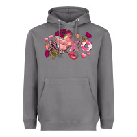Storm chicken valentine's day xoxo Heavyweight Hoodie - FaDigitalArtStudio