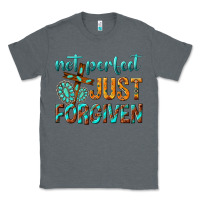 Charcoal Heather not perfect just forgiven Classic Tee - texasbilliewilder