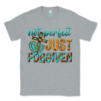 Heather Grey not perfect just forgiven Classic Tee - texasbilliewilder