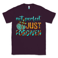 Plum not perfect just forgiven Classic Tee - texasbilliewilder