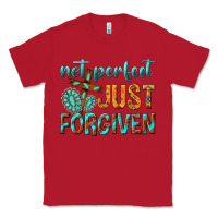 Red not perfect just forgiven Classic Tee - texasbilliewilder