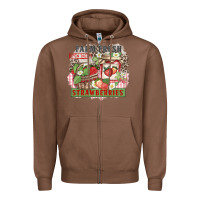 Chestnut farm fresh strawberries Zipper Hoodie - Zillion Design Studio